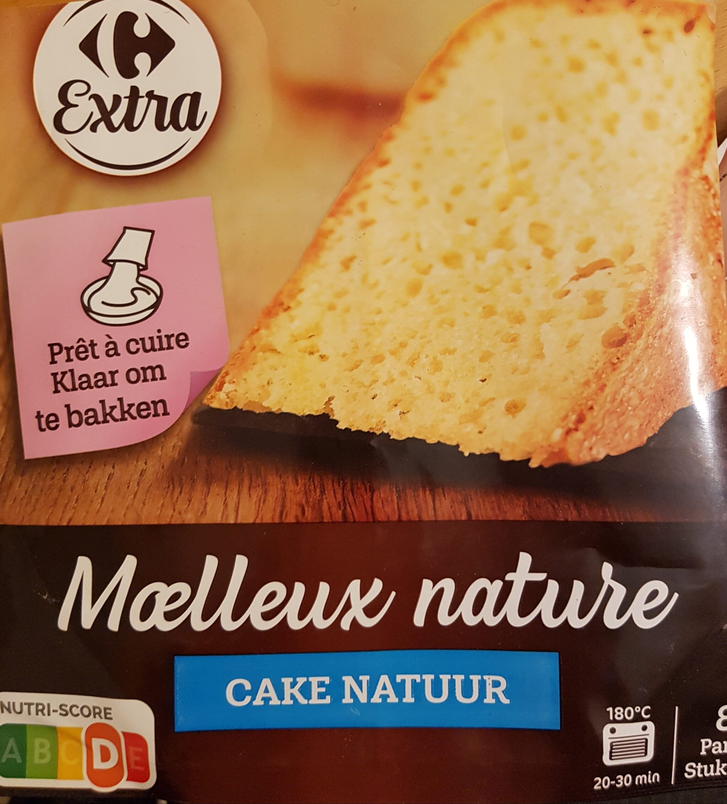 gateau nature moelleux